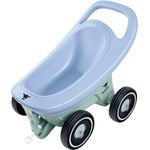 "BIG Lauflernhilfe BIG Buggy 3-in-1, Made in Germany, Lauflernwagen in grünen und blauen Pastelltönen"