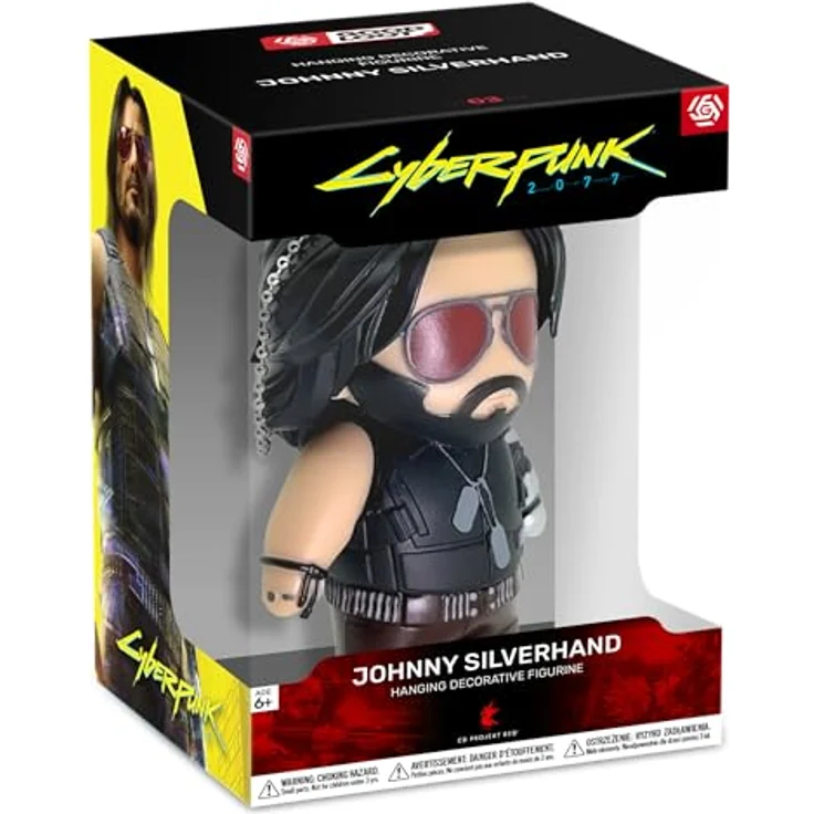 Good Loot Cyberpunk 2077 Johnny Silverhand Figur, durchscheinend, Sammelfigur One Size – Bild 6