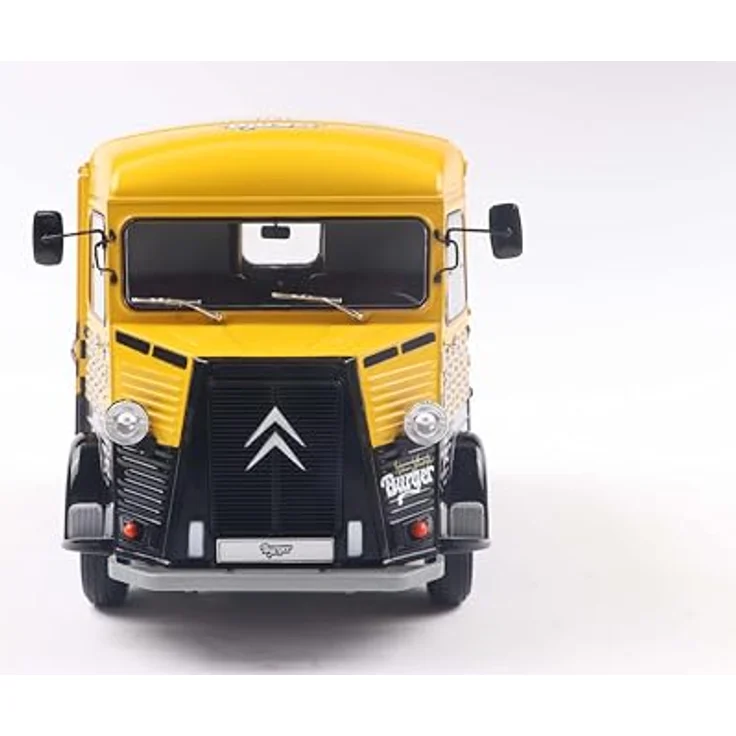 Solido 1:18 Citroën Type HY NYC BURGER, detailgetreues Die-cast Spielzeugauto in gelb mit stabiler Präsentationsbasis – Bild 3