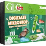 FRANZIS 67184 - GEOLINO Das digitale Mikroskop - 1.000-fache Vergrößerung, kabellose Bildübertragung, inkl. Forscherbuch - Für Kinder ab 8 Jahren