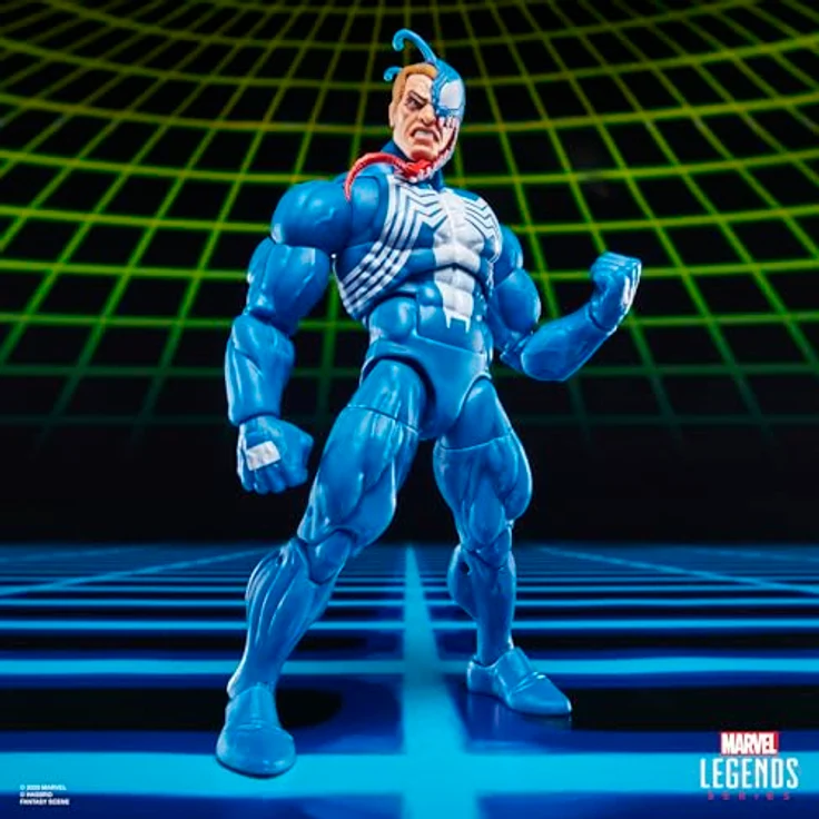 Marvel Legends Series Gamerverse Captain America vs Venom, Action-Sammelfiguren 15 cm mit 8 Accessoires und über 20 Bewegungspunkten – Bild 4