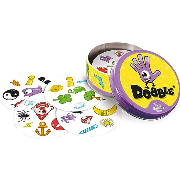 Zygomatic | Dobble Classic Eco | Familienspiel | Kartenspiel | 2-8 Spieler | Ab 6+ Jahren | 15 Minuten | Deutsch – Bild 5