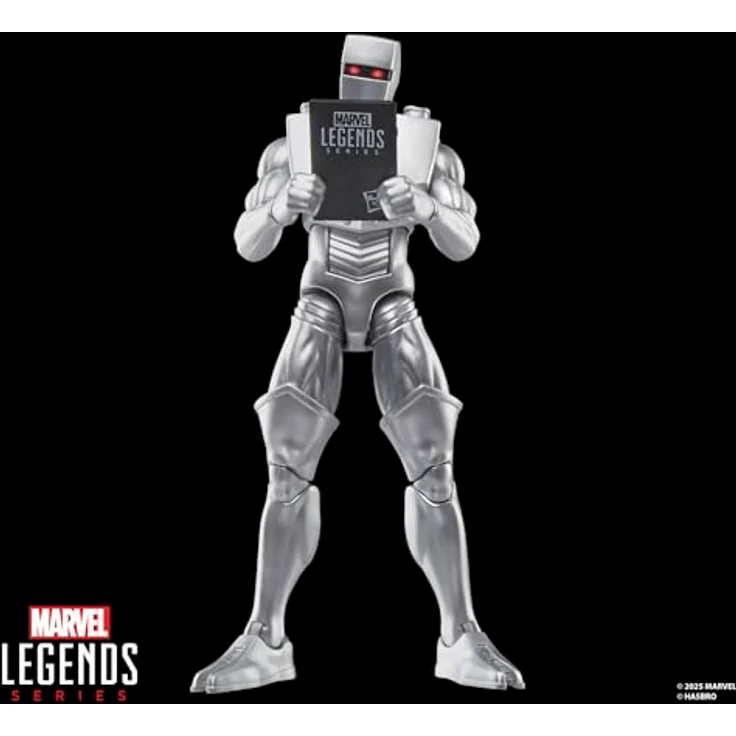 Marvel Legends Series Rom: Spaceknight Action-Figur, 15 cm, silber-glänzende Rüstung, 6 Accessoires, über 20 bewegliche Punkte – Bild 4