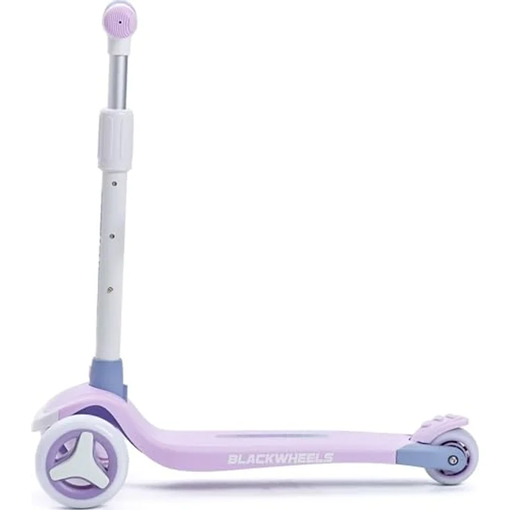 BLACKWHEELS Kinderstep Scooter Blink Pastel Pink, Dreirädriges Design mit LED-Rädern – Bild 2