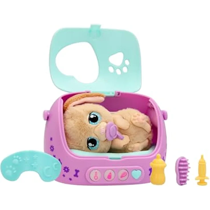 IMC TOYS Baby Paws interaktiver Hund mit Sound, Hundetasche und Zubehör, Plüschtier für Kinder ab 18 Monaten – Bild 10