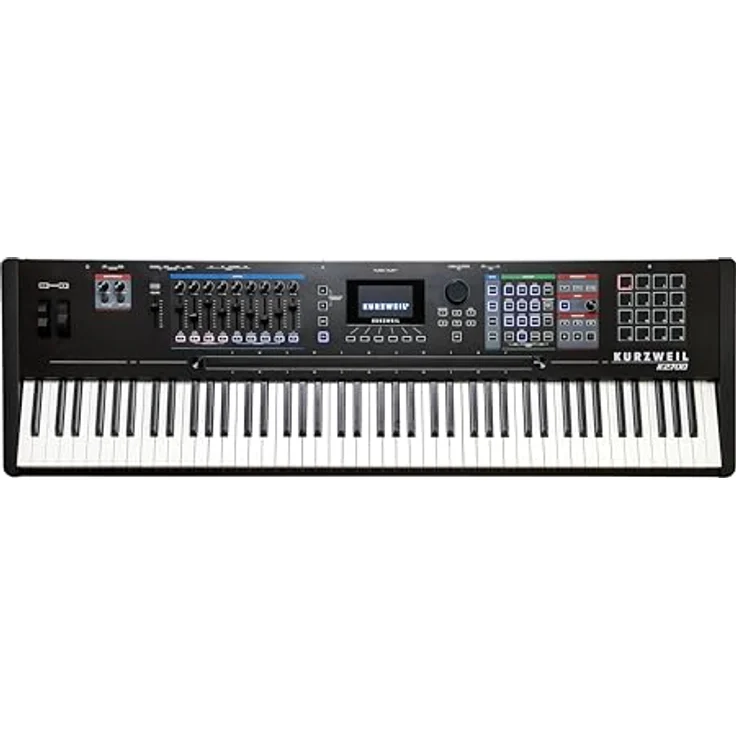 Kurzweil K2700 Synthesizer Workstation, V.A.S.T Synthese, 256 Stimmen, 88 Tasten mit Hammermechanik und Aftertouch – Bild 2