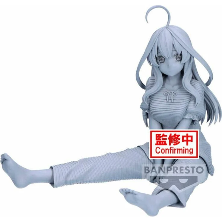 Banpresto The Quintessential Quintuplets - Relax Time - Itsuki Nakano Statue, 12 cm detailreiche Sammelfigur in entspannter Pose – Bild 1