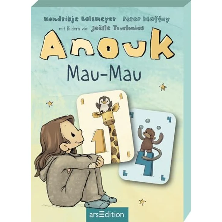 arsEdition Mau-Mau Anouk, Kartenspiel für 2-6 Spieler, strategische Spielidee – Bild 1