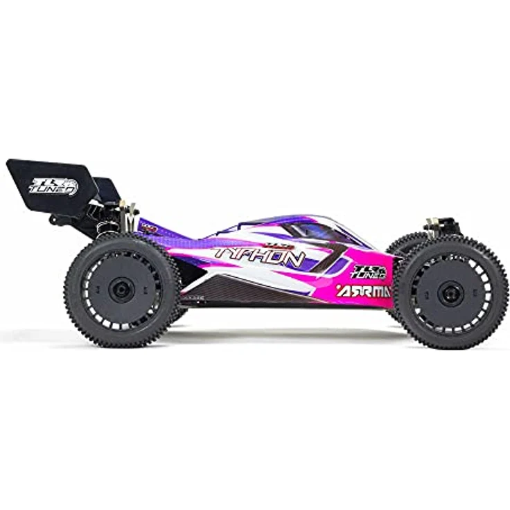 Arrma TLR Tuned Typhon Brushless Buggy 1:8 4WD, Rennfertiger Roller, Aluminium-Upgrades, 7075-T6 Chassis – Bild 8