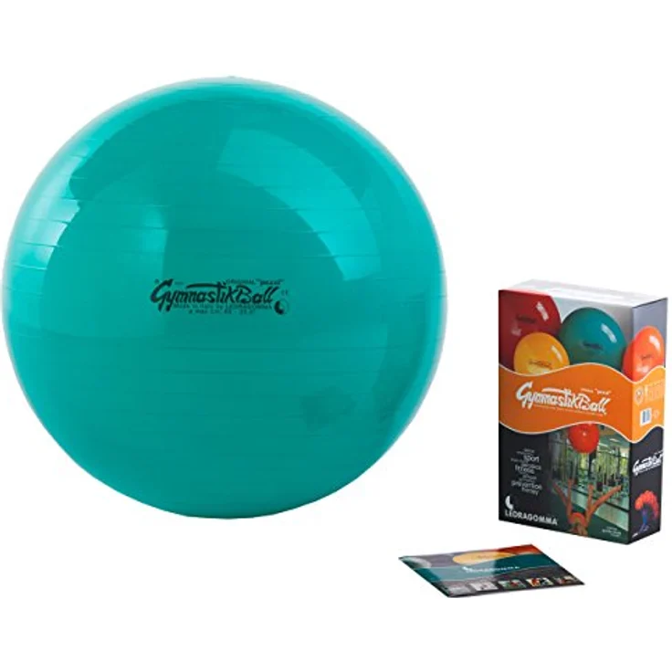 PEZZI Gymnastikball, Ø 65 cm, grün, grün – Bild 5