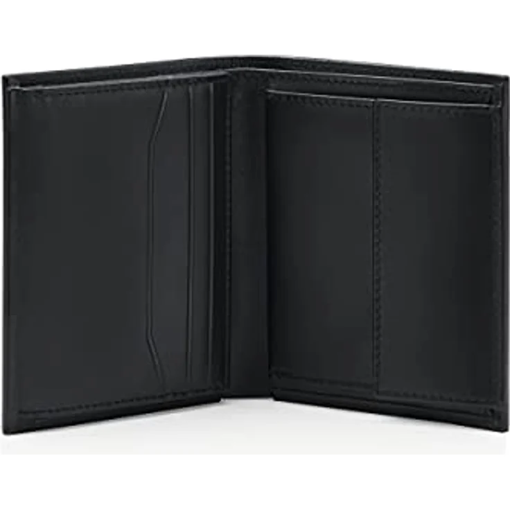 Bric's Porsche Design Horizontale Herren-Brieftasche aus Leder, Classics 6, mit RFID-Schutz, 6 Kartenfächer, Visitenkartenfach, Fach für Geldscheine, Größe: 9 cm x 10,5 cm x 2 cm, Schwarz – Bild 3