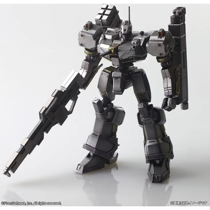SquareEnix Armored Core Structure Arts Plastic Model Kits 4er-Pack Series 1, 4 detailreiche Mecha-Bausätze mit Artikulationspunkten und austauschbaren Teilen, 9-11 cm groß – Bild 2