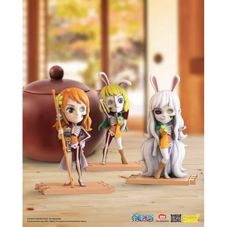 Mighty Jaxx Freeny's Hidden Dissectibles One Piece Serie 5 (Ladies-Edition), Sammelfiguren 10,16 cm, versiegelte Packung mit 6 Stück – Keine Duplikate, Zufällige Auswahl, inkl. seltene Variante Karottensulong (Blindbox-Spielzeugfiguren) – Bild 2