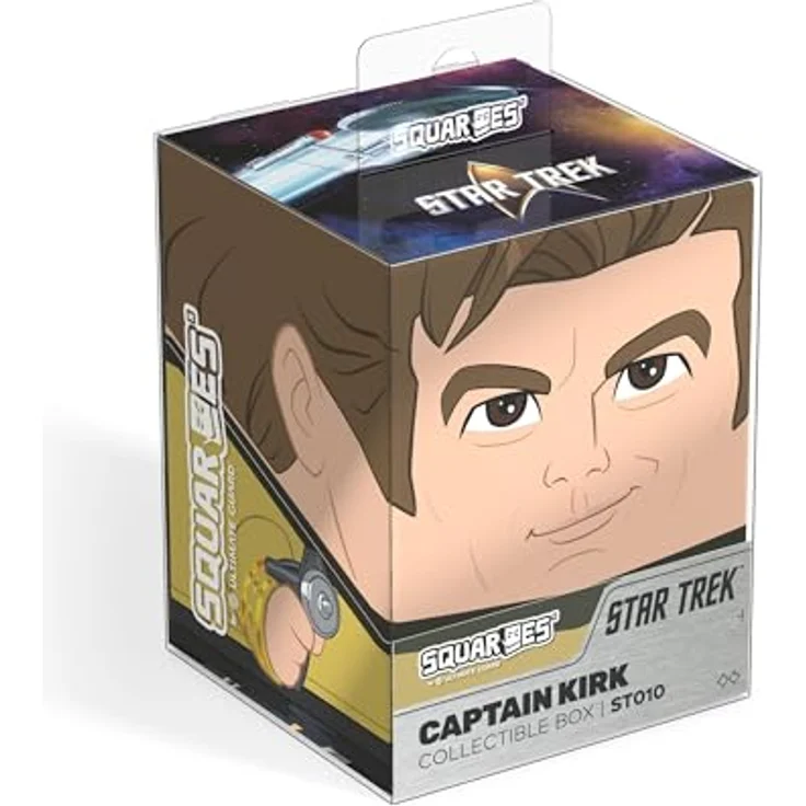 Ultimate Guard Squaroes Squaroe Star Trek: The Original Series ST010 - Captain Kirk, Deck-Box für bis zu 100 Spielkarten – Bild 8