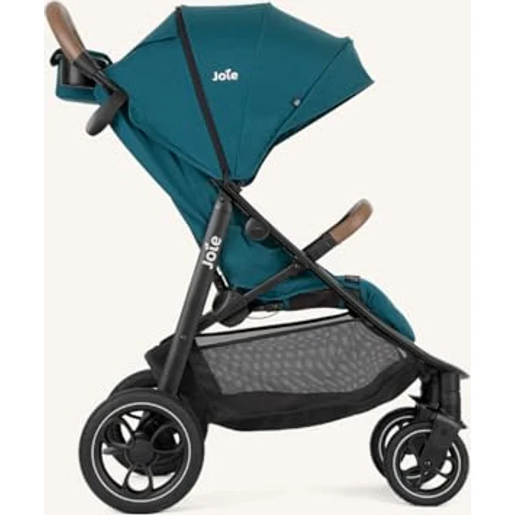 Joie Buggy & Sportwagen Litetrax Pro - Peacock, bis 22 kg belastbar, mit Schieber-Ablagefach & Regenschutz, inkl. Gratis Mobilitätsgarantie – Bild 3