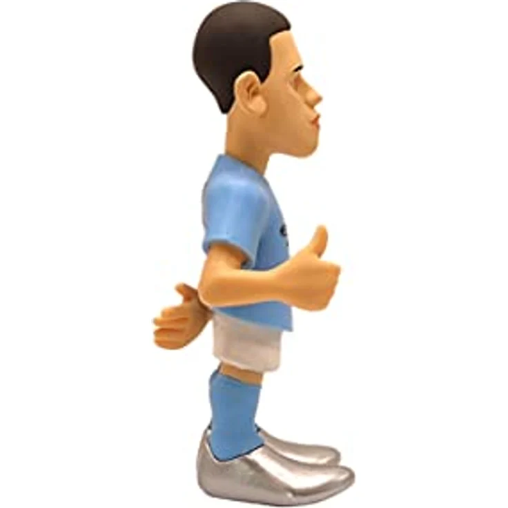 MINIX 95783 Bandai Manchester City Phil Foden, 12 cm Sammelfigur als Model Cardgame – Bild 3