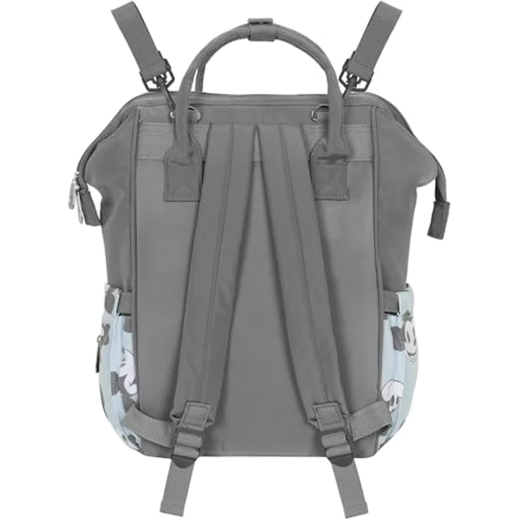 Karactermania Wickeltasche Disney Micky Maus Wickelrucksack, flüssigkeitsabweisend, mit thermischer Flaschenhalterung, ausreichend Platz für Babyutensilien – Bild 3