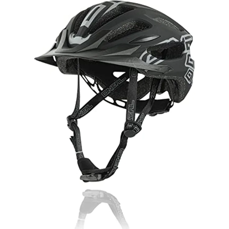 O'NEAL Mountainbike-Helm Enduro All-Mountain Helmet Q RL, Effizientes Ventilationssystem, Größenverstellsystem, Erwachsene, Schwarz, Größe XS/M