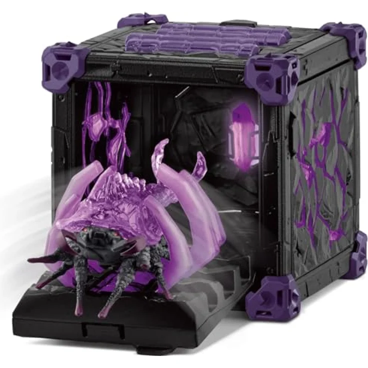 Schleich BattleCave Schattenassel, Eldrador Creatures Spielset mit Greifarm, ca. 15 cm – Bild 7