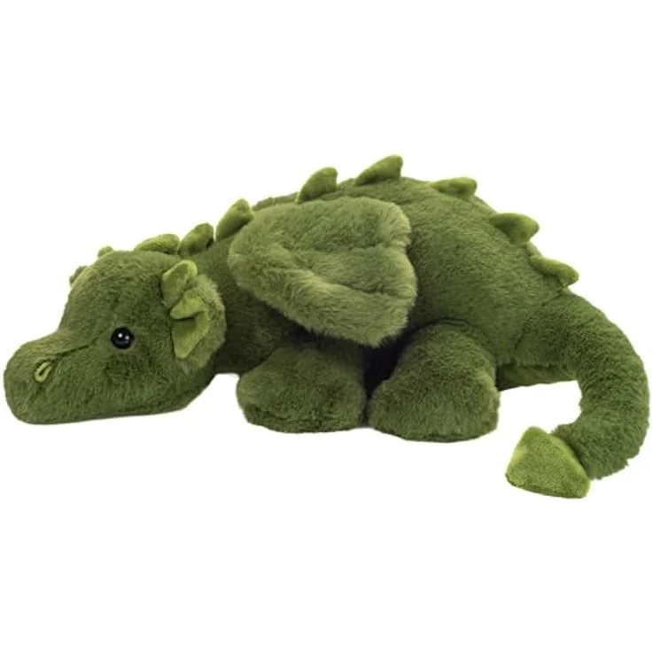 Teddy Hermann Herzekind 93980 Drache Cleo, Kuscheltier aus weichem Plüsch, 32 cm, sicher für Babys ab 0 Monaten – Bild 2