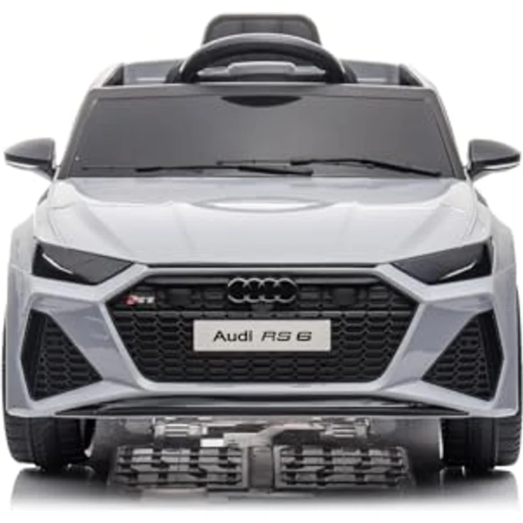 OTTO Elektro-Kinderauto Kinderfahrzeug - Elektro Auto "Audi RS6" - lizenziert - 12V7AH Akku, Schwarz, Weiss, Pink, Ledersitz, EVA Reifen – Bild 2
