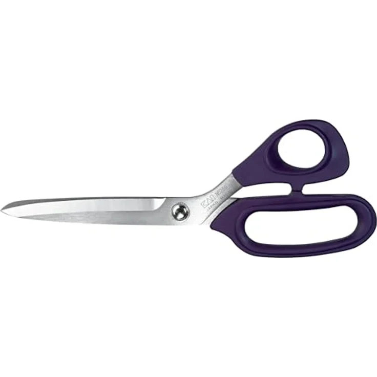 Prym Professional Schneiderschere 9 1/2'' (25 cm), Edelstahl, ergonomischer Soft-Griff, Blau – Bild 2