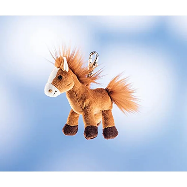 Schaffer Schlüsselanhänger Pferd Magic, Plüsch, 8 - 12 cm, waschbar, geprüfte Qualität, Schaffer 232, blau – Bild 5