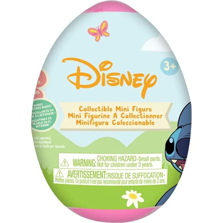 Just Play JP17199, Disney Stitch Sammelfiguren-Kapseln, sortierte Mini-Figuren für Kinder ab 3 Jahren, Launch SS26
