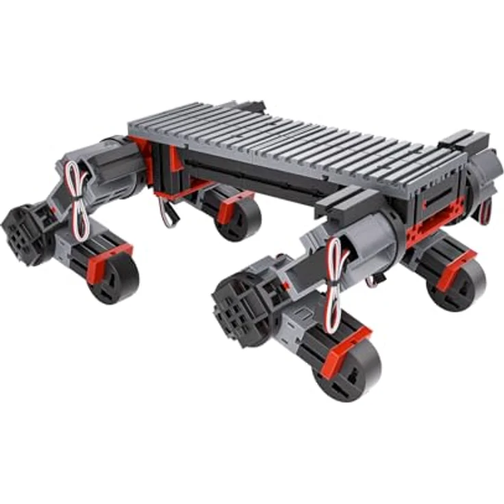 Fischertechnik FIT Maker Kit Bionic 571902, Experimentierkasten mit Laufroboter-Chassis und 8 Servomotoren, für Erwachsene – Bild 2