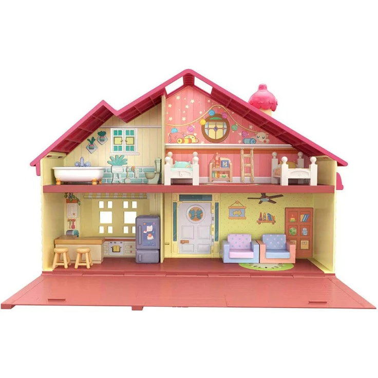 Moose Puppenhaus Bluey- Spielhaus, inklusive Bluey-Figur – Bild 1