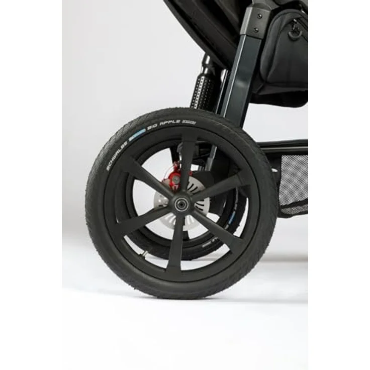 TFK pro-Rahmen für Pro Kinderwagen, leichter Aluminiumrahmen mit ergonomischem Schiebegriff und überarbeitetem Bremssystem – Bild 3