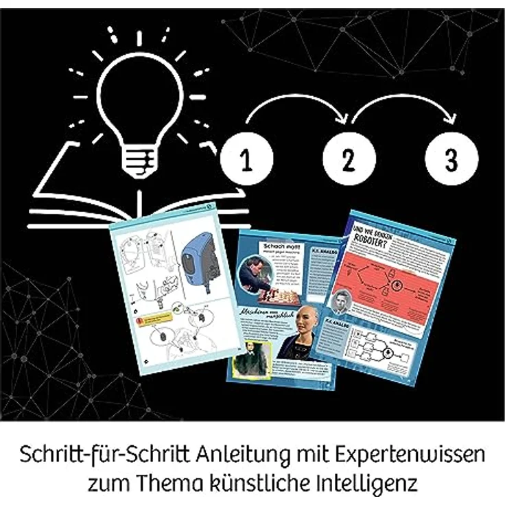 KOSMOS Miika K.I. Roboter, Künstliche Intelligenz erleben und steuern per Gesten und Stimme, Experimentierkasten für Kinder ab 10 Jahre, ausgezeichnet mit Toy Award 2023 – Bild 5