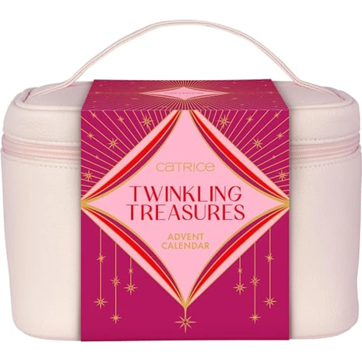 Catrice Adventskalender Twinkling Treasures, 24-tlg. Adventskalender mit Make-up, Nagellack & Accessoires, vegan und tierversuchsfrei – Bild 1