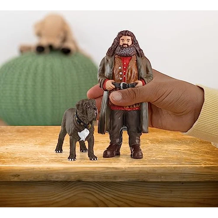 schleich 42638 Hagrid & Fang, ab 6 Jahren, WIZARDING WORLD - Spielfigur, 8 x 11,5 x 13 cm – Bild 3