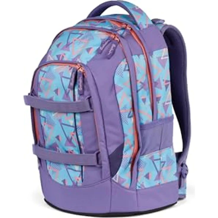 Satch Schulrucksack satch pack, ideal für Schule und Freizeit, blau – Bild 3