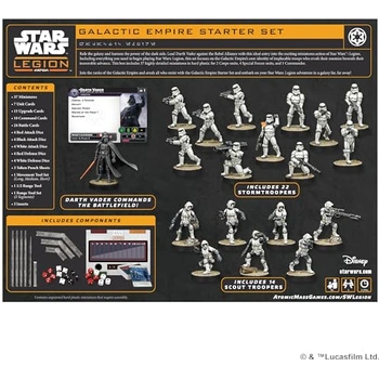 Atomic Mass Games SW Legion Empire Starter Set, Miniaturenspiel mit 37 hochdetaillierten Figuren, mehrsprachig (FR DE EN ES): Tests, Infos & Preisvergleich