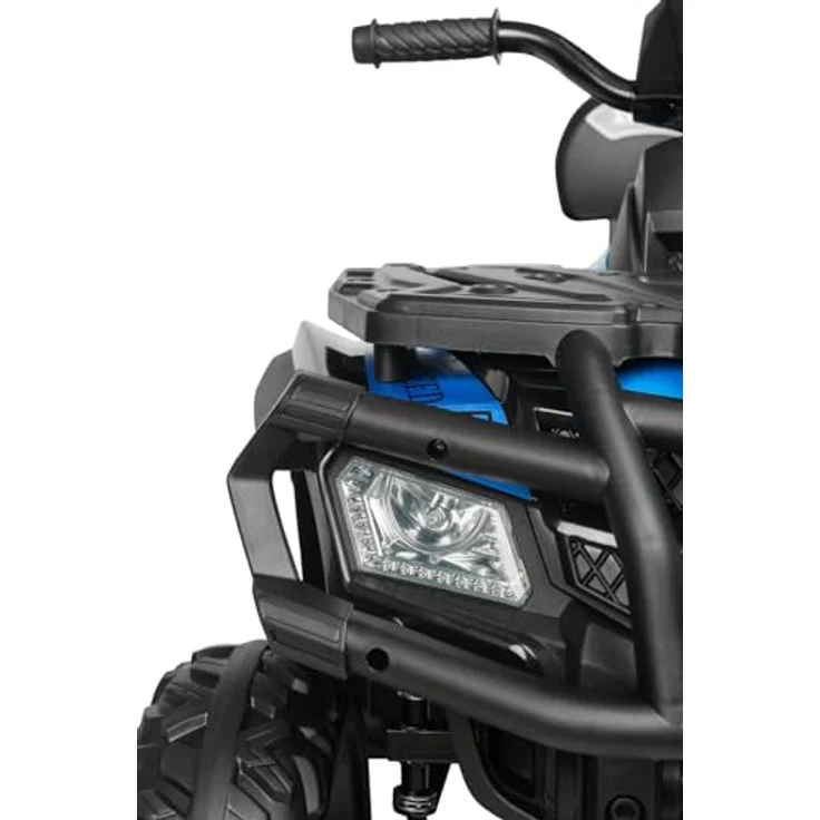 TOYZ Rush Quad Kinder, Akkubetriebenes Fahrzeug mit 4-Rad-Antrieb, 80W Motor, FM-Radio, Bluetooth, Blau – Bild 7
