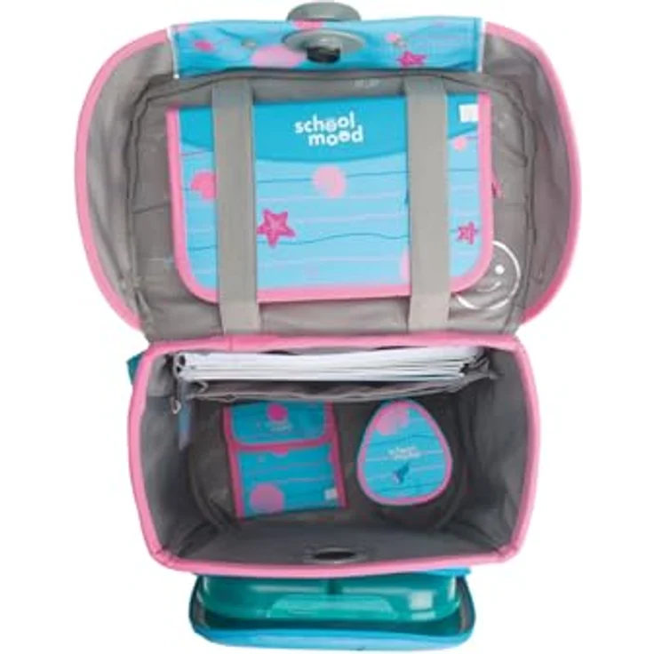 SCHOOL-MOOD® Schulranzen Champion Maxx Pro, Schulranzen in Lilly mit großem Stauraum – Bild 7