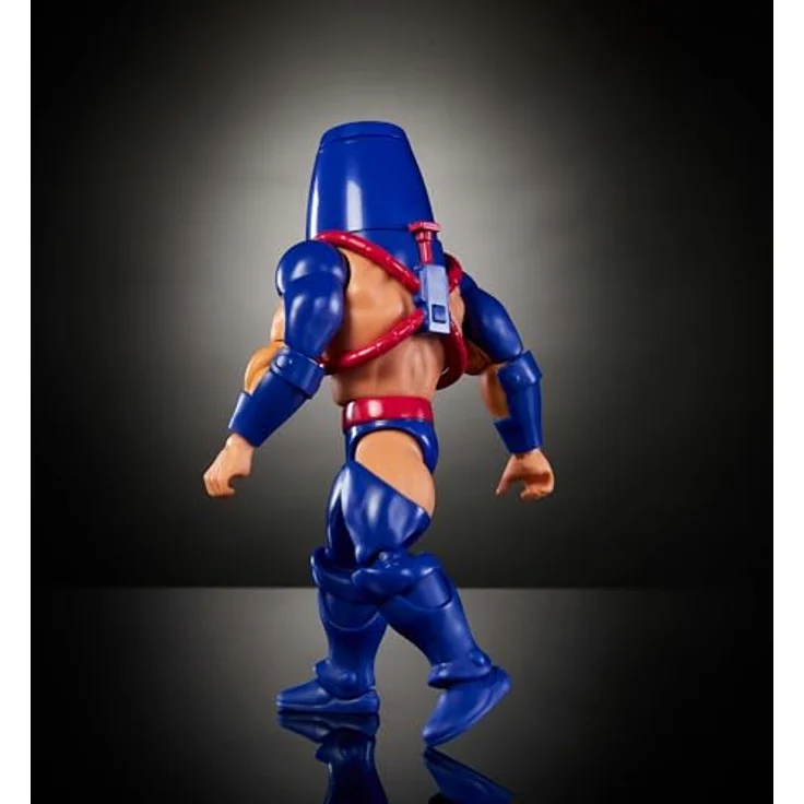 Masters of the Universe Origins Man-E-Faces Actionfigur, ca. 14 cm groß, Heroic Warrior mit Wechselgesichtern und Mini-Comic-Heft, JBM80 – Bild 5