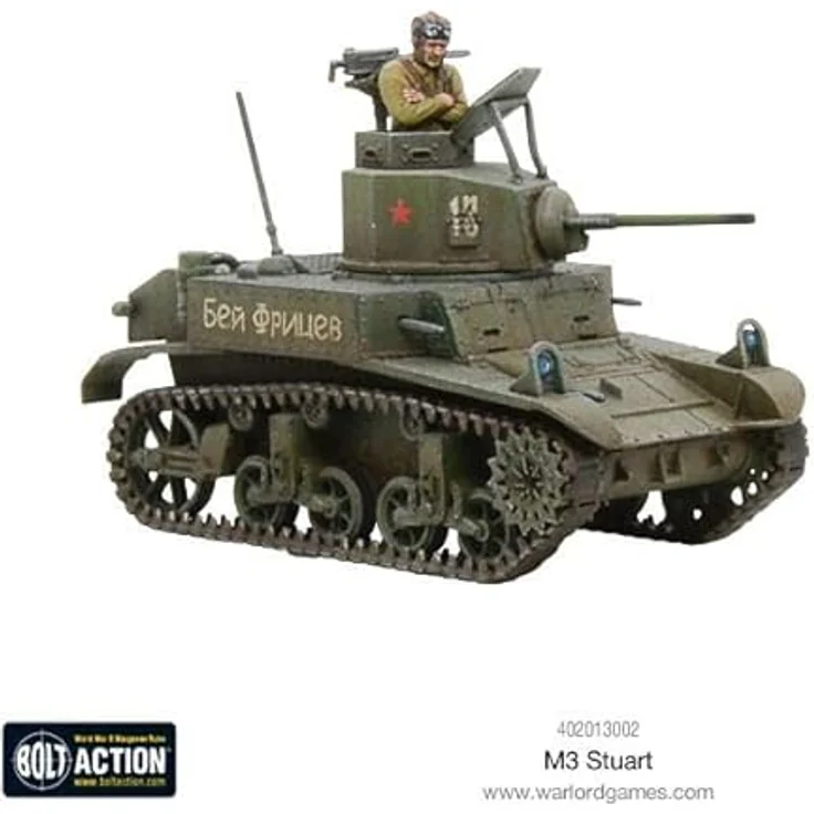 Warlord Games 402013002 US Army Zubehör, Bolt Action 2 M3 Stuart - EN – Bild 3