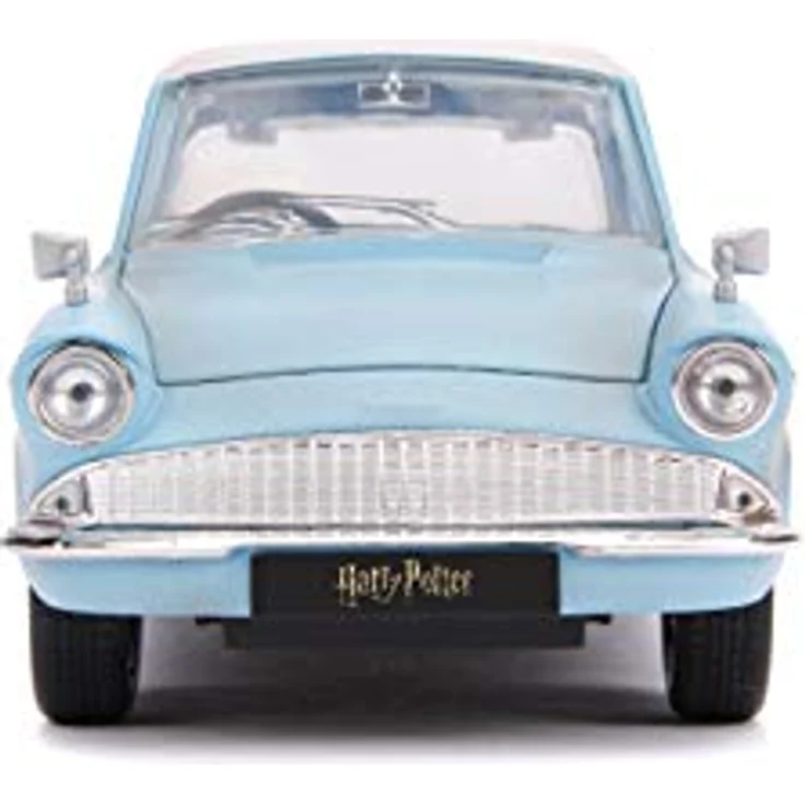 Jada JA31127 1:24 1959 Ford Anglia mit Harry Potter Figur, rostig blau – Bild 8