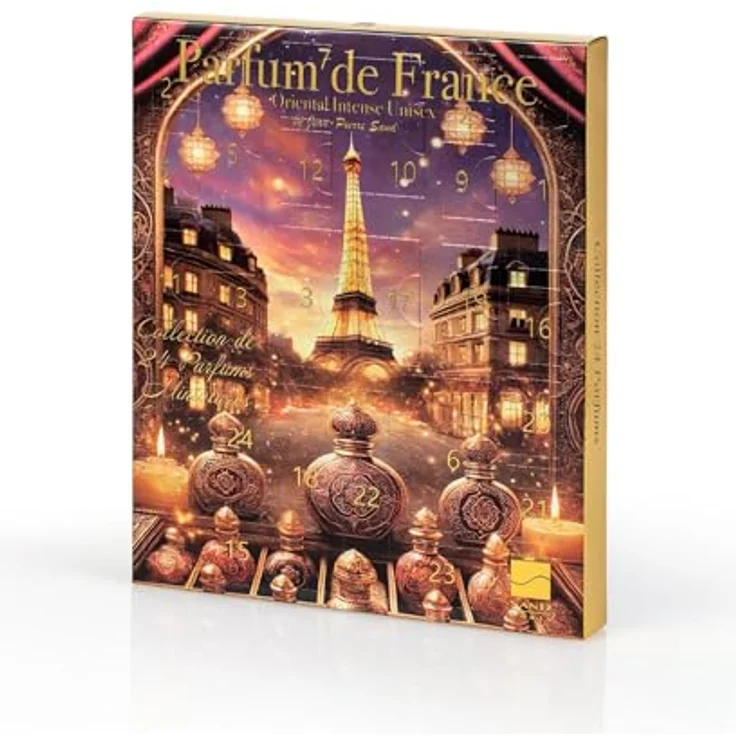 Jean-Pierre Sand Unisex Adventskalender 2025, Parfum de France Orient mit 24 Duftüberraschungen, 153 ml Gesamtinhalt – Bild 1