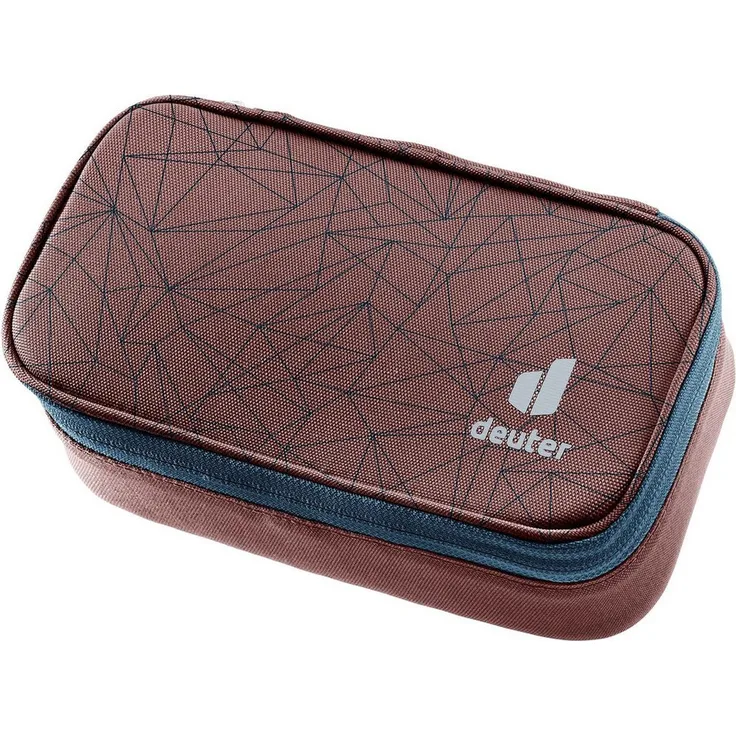 deuter Federmäppchen Pencil Case ashrose-ink, mit Zwischeneinlage und Steckfächern