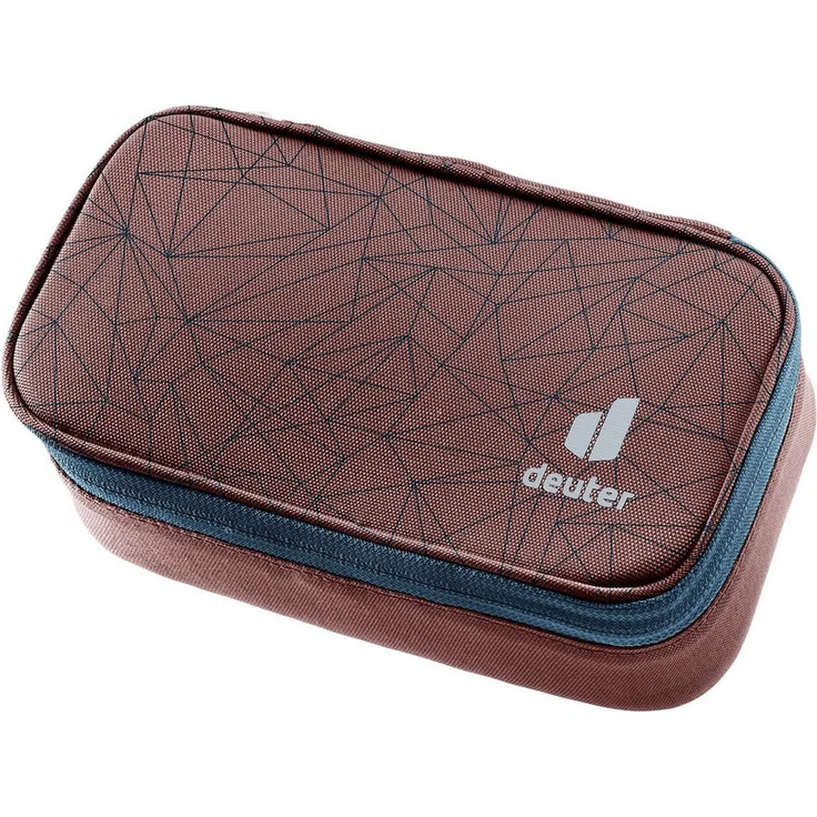 deuter Federmäppchen Pencil Case ashrose-ink, mit Zwischeneinlage und Steckfächern