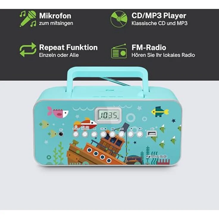Muse M-29 KB blau – Bild 4