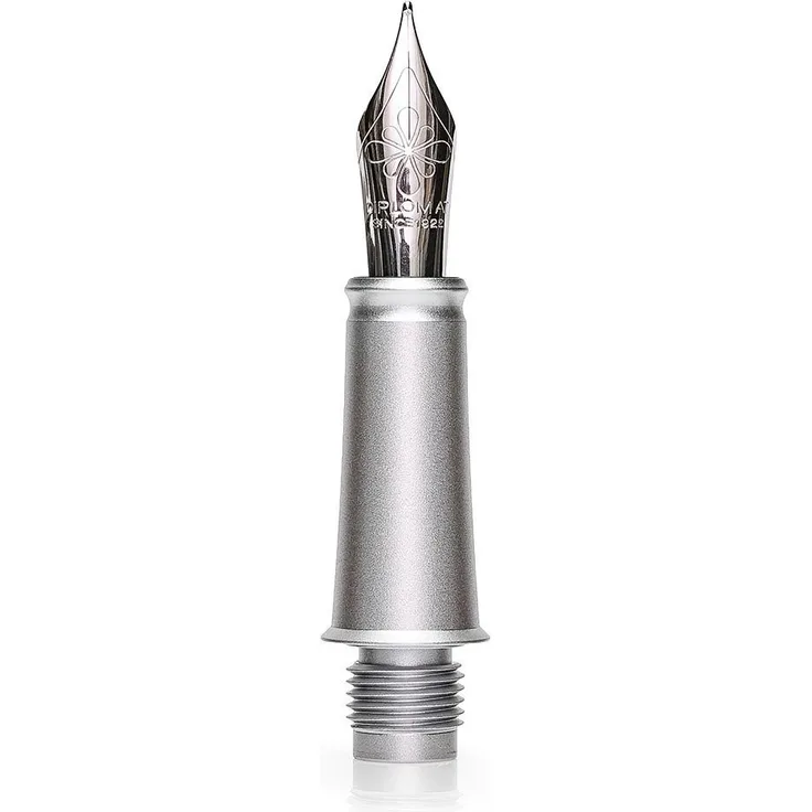 DIPLOMAT Füllhalter Federaggregat Aero mit Edelstahlfeder, silber, MADE IN GERMANY