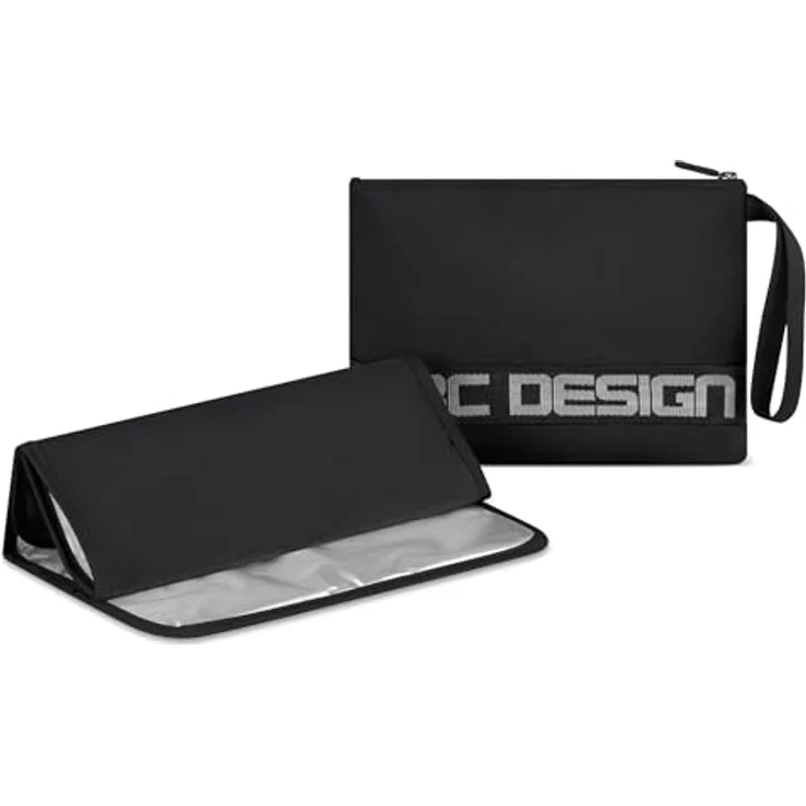 ABC Design Wickelorganizer Classic - Coal, Kompakte Größe, wasserabweisend, integrierte Wickelauflage – Bild 1
