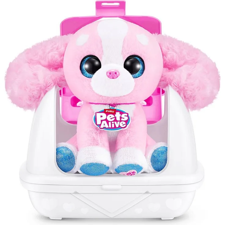 Zuru Knuffel Pet Shop Surprise 21 x 14 cm, Pets Alive - Pet Shop Surprise S3 (9540), Kuscheltiere