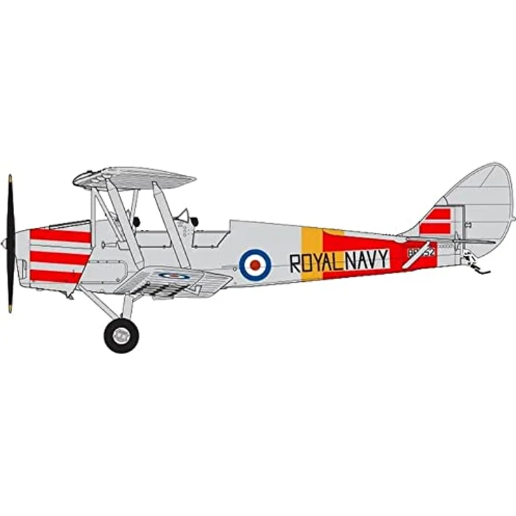 Airfix 1/48 De Havilland Tiger Moth, maßstabsgetreues Modellflugzeug, EAN 4104090001544 – Bild 2