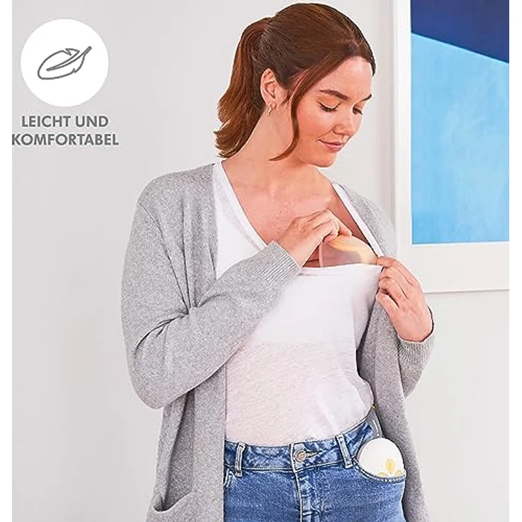 Medela Solo Hands-free Elektrische Einzel-Milchpumpe – Ultraleichtes Design, transparent und kompatibel mit Medela Family App – Bild 3